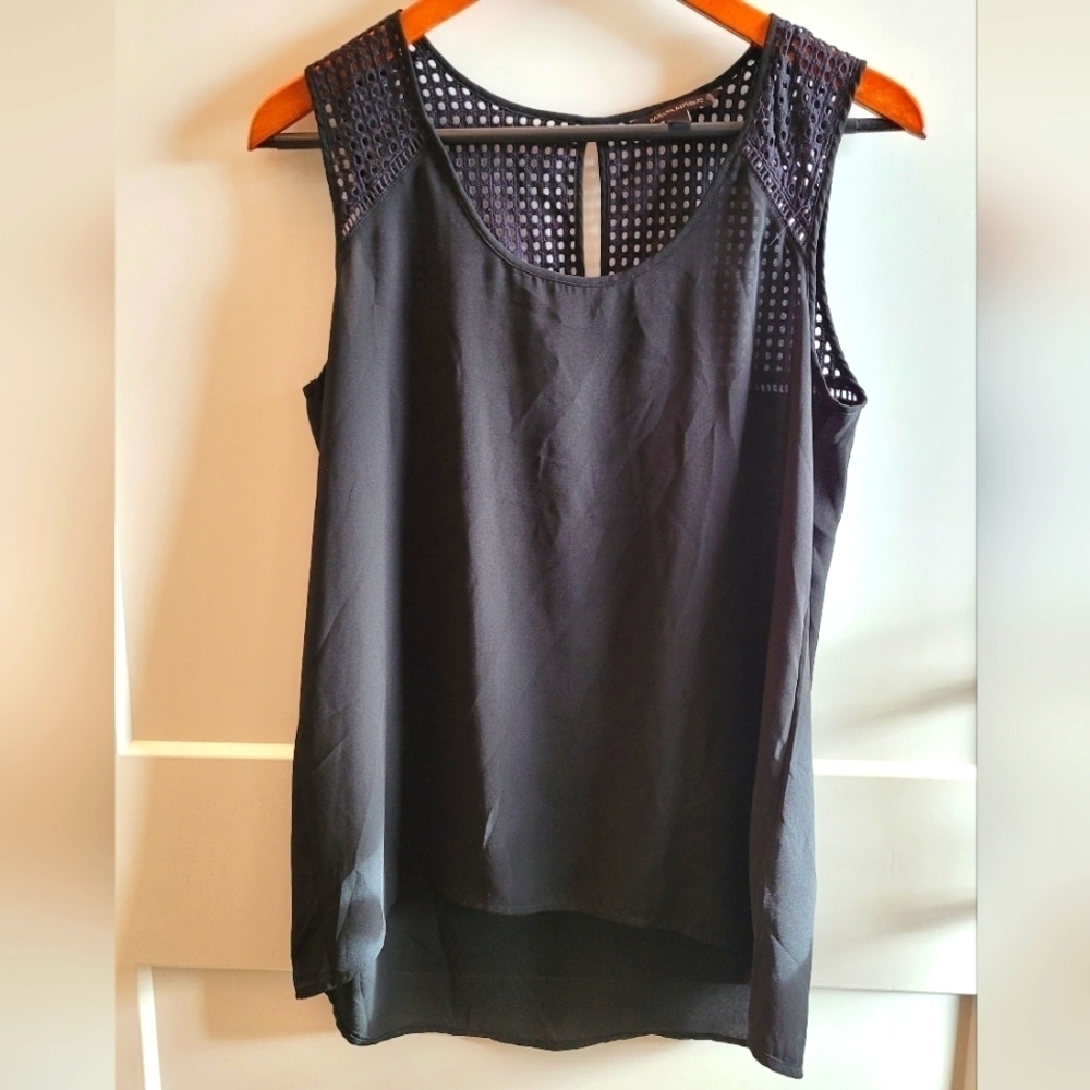 Banana Republic Black Sleeveless Top Size S